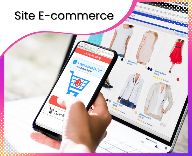 Site E-commerce 5 Pages